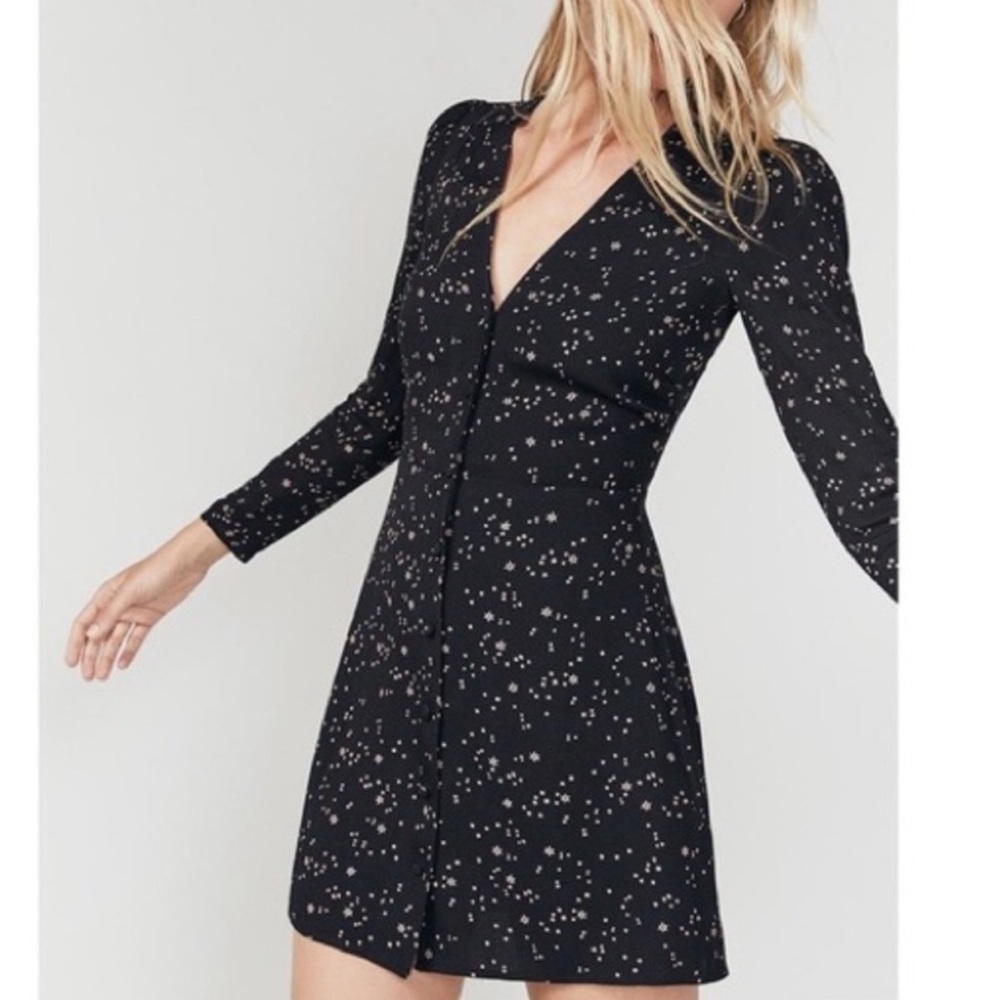 Reformation Courtney Dress in Galactic